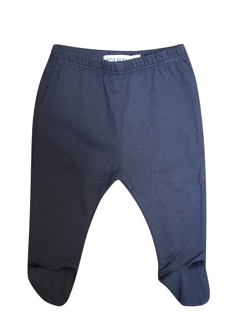 Broek Met Voetjes P&#39;tit Filou Blauw