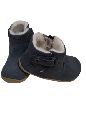 Laarsjes Met Wol Step Up Bobux Navy