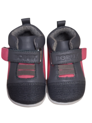 Play Step Up Bobux Grijs/Roos