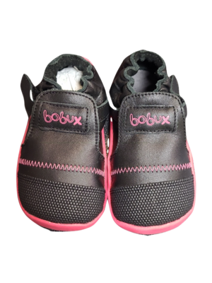 Play Step Up Bobux Zwart/Roos