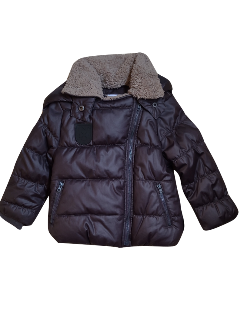 Jas Met Afneembare Kap Tumble &amp; Dry Bruin