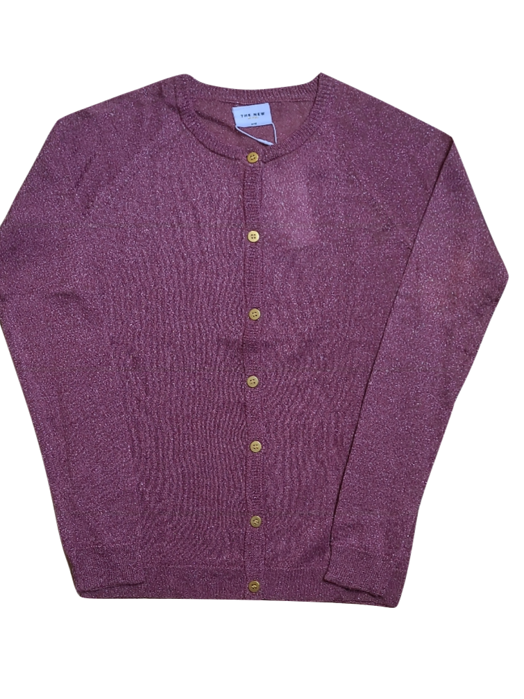 Gilet Met Glitter The New Roze
