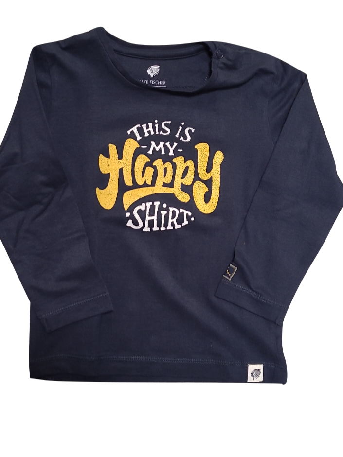 T-Shirt L/M &quot;Happy&quot; Jake Fischer Marine