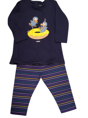 Meisjes Baby Tuniek L/M &quot;Dodo&quot; Woody Marine