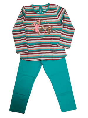 Meisjes Pyjama L/M &quot;Wolf Woody Streep