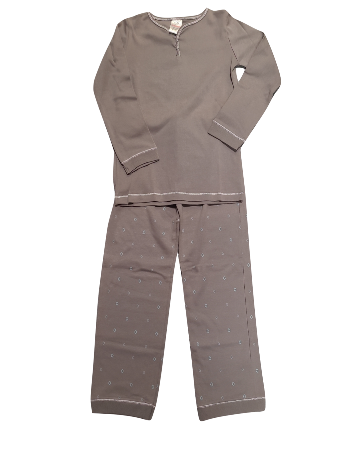 Pyjama L/M &quot;Drops&quot; Koeka Taupe