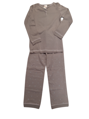 Pyjama L/M &quot;Drops&quot; Koeka Taupe