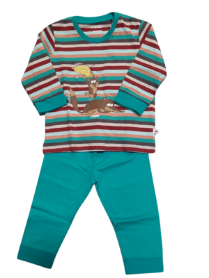 Jongens Baby Pyjama L/M &quot;Wolf&quot; Woody Streep