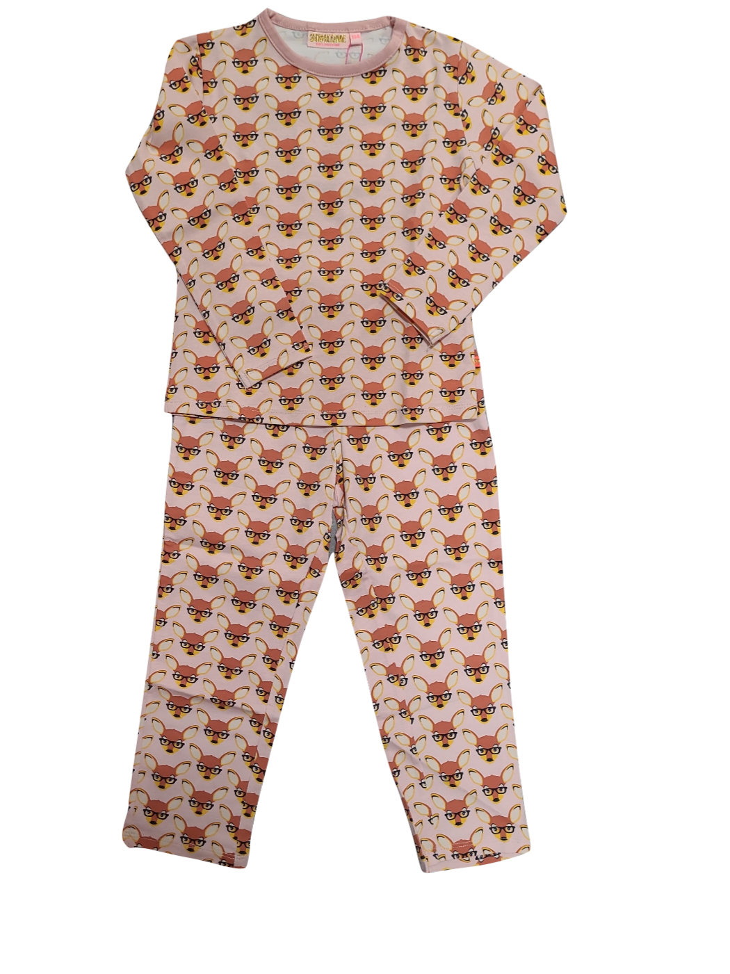 Meisjes Pyjama L/M &quot;Bambi&quot; Someone Roos