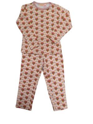 Meisjes Pyjama L/M &quot;Bambi&quot; Someone Roos