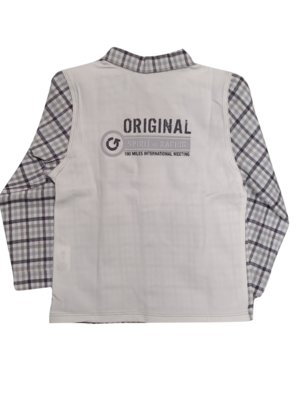 Hemd L/M Flanel "Original" Gymp Grijs Geruit