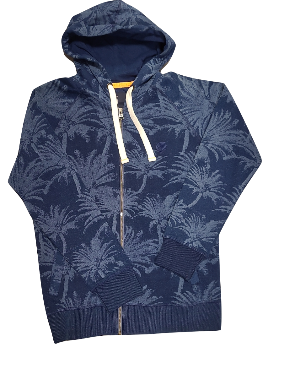 Gilet/Kap Jake Fischer Blauw Bedrukt