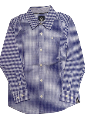 Hemd L/M Gaastra Blauw Geruit