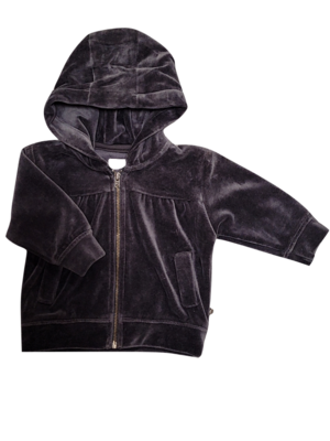 Gilet/Kap Velours P&#39;tit Filou Zwart