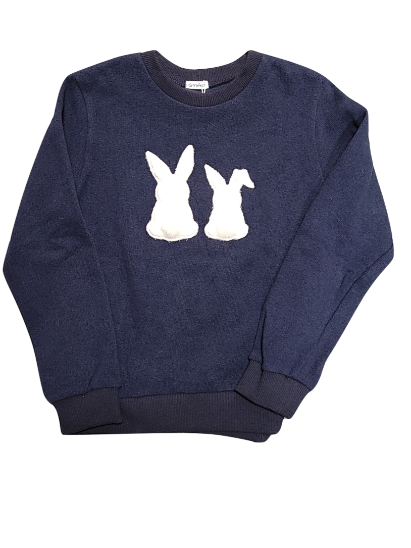 Sweater &quot;Konijntjes&quot; Gymp Marine