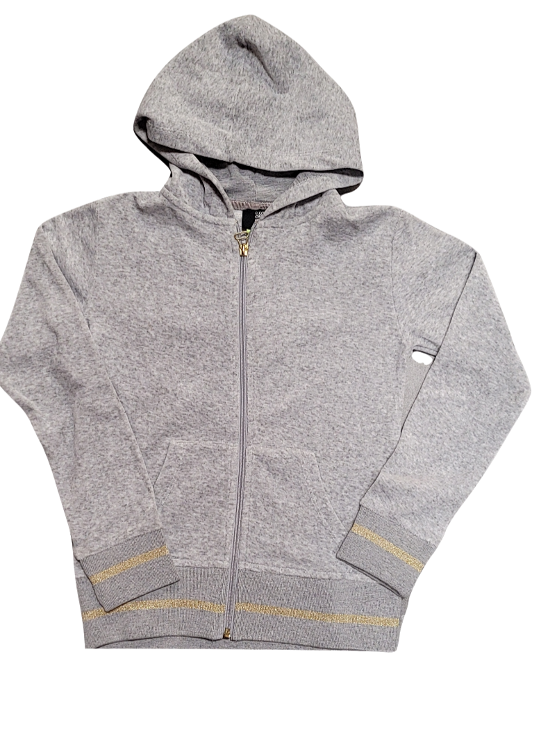 Gilet Met Kap Velours Rumbl Grijs