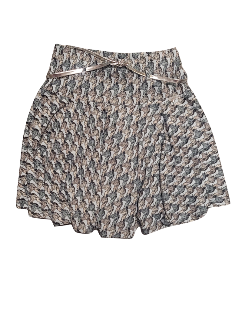 Rok Zebra&#39;s Gymp Lichtblauw