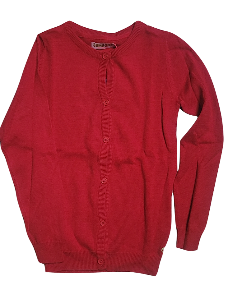 Gilet Tricot Someone Rood