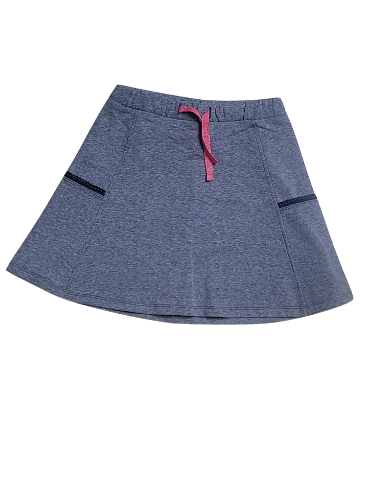Rok S-Olver Grijs/Blauw