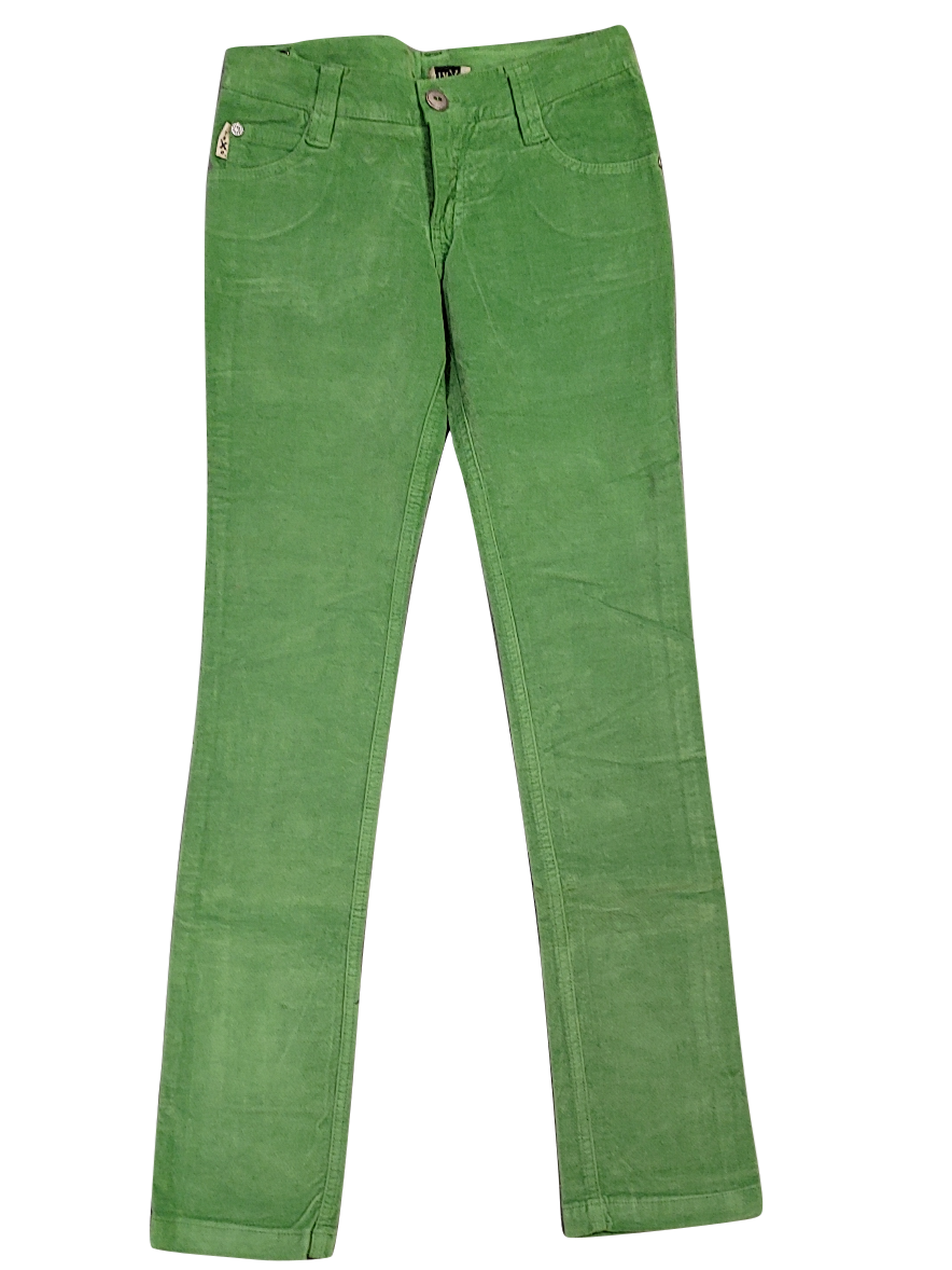 Broek Velours Staxo Groen