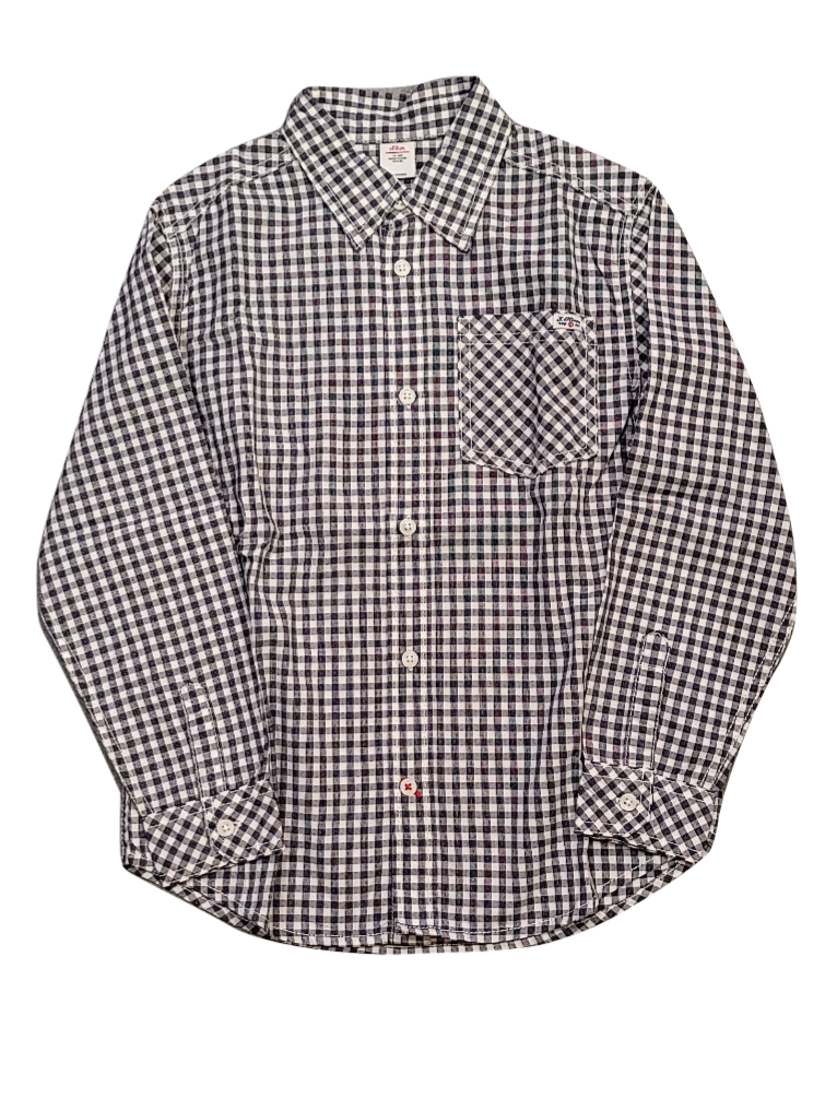 Hemd L/M S-Oliver Donkerblauw Geruit