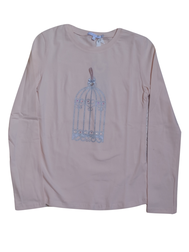 T-Shirt L/M Gymp Abrikoos
