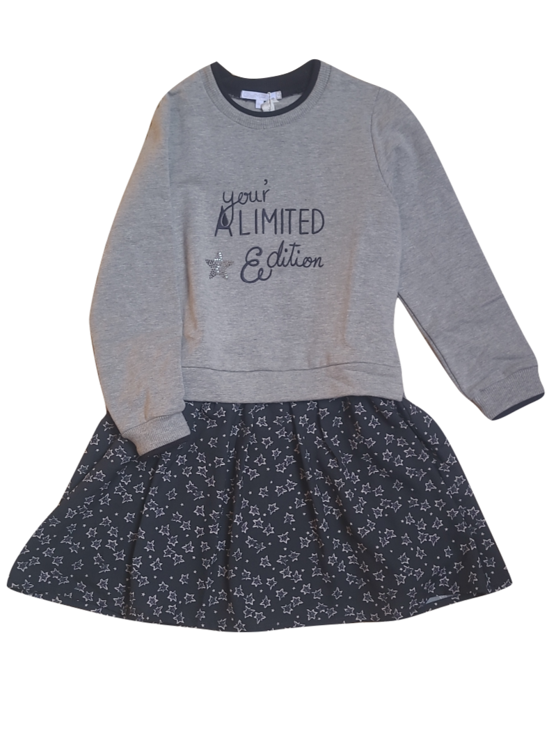 Sweaterkleed &quot;Limited Edition&quot; Gymp Grijs
