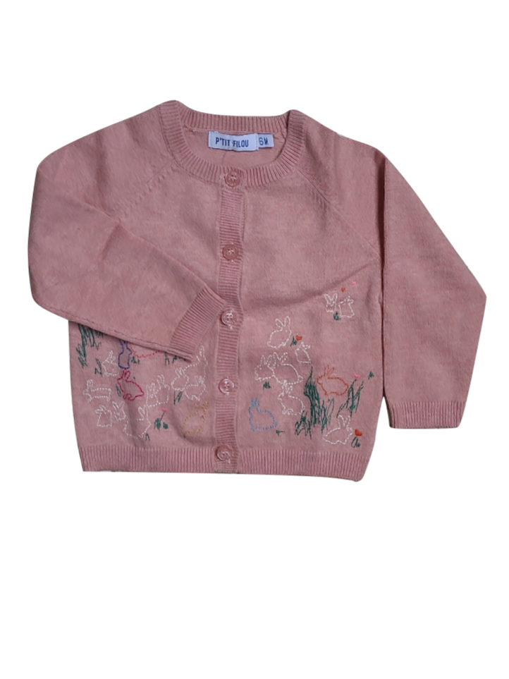 Gilet Tricot P&#39;tit Filou Roos