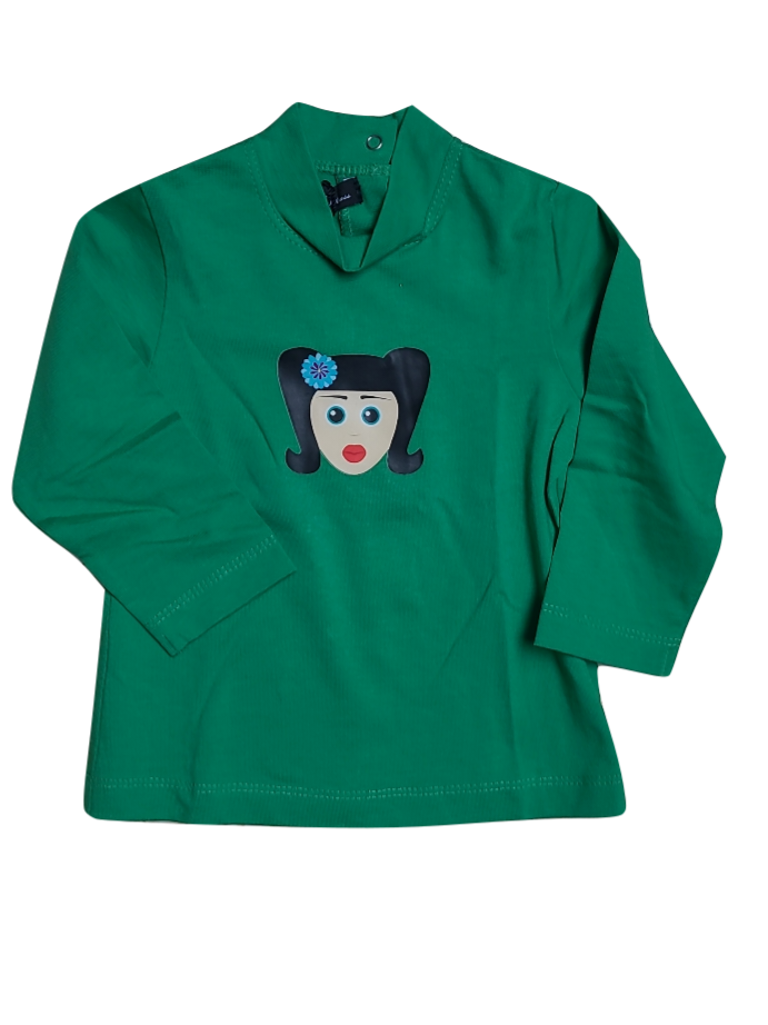 Souspull Print Strass Groen