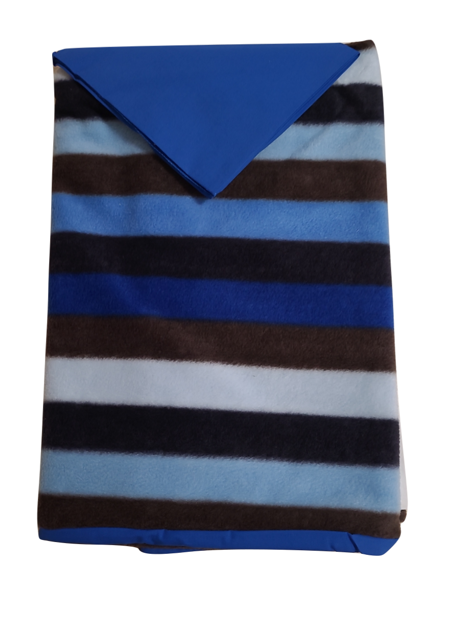 Dekbedovertrek &quot;Boobo&quot; Fleece Wieg Pericles Blauw