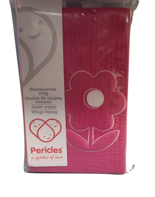 Dekbedovertrek &quot;Flower&quot; Park/Wieg 80x80 Pericles Roze