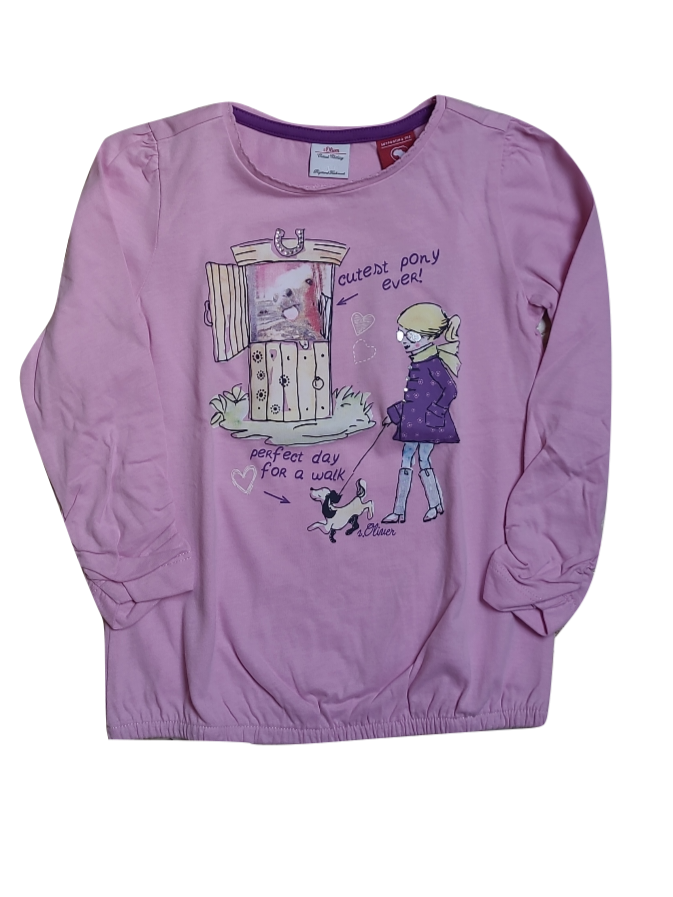 T-Shirt L/M &quot;Cutest Pony &quot; S-Oliver Roos