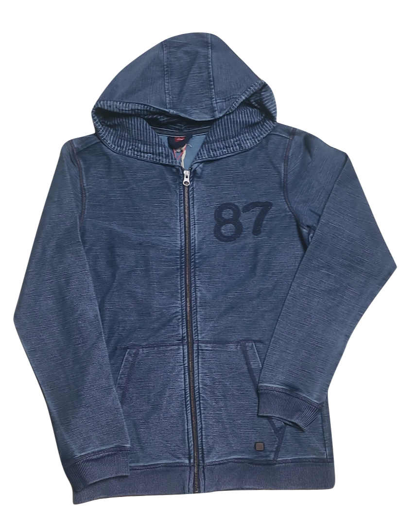 Gilet Met Kap S-Oliver Blauw