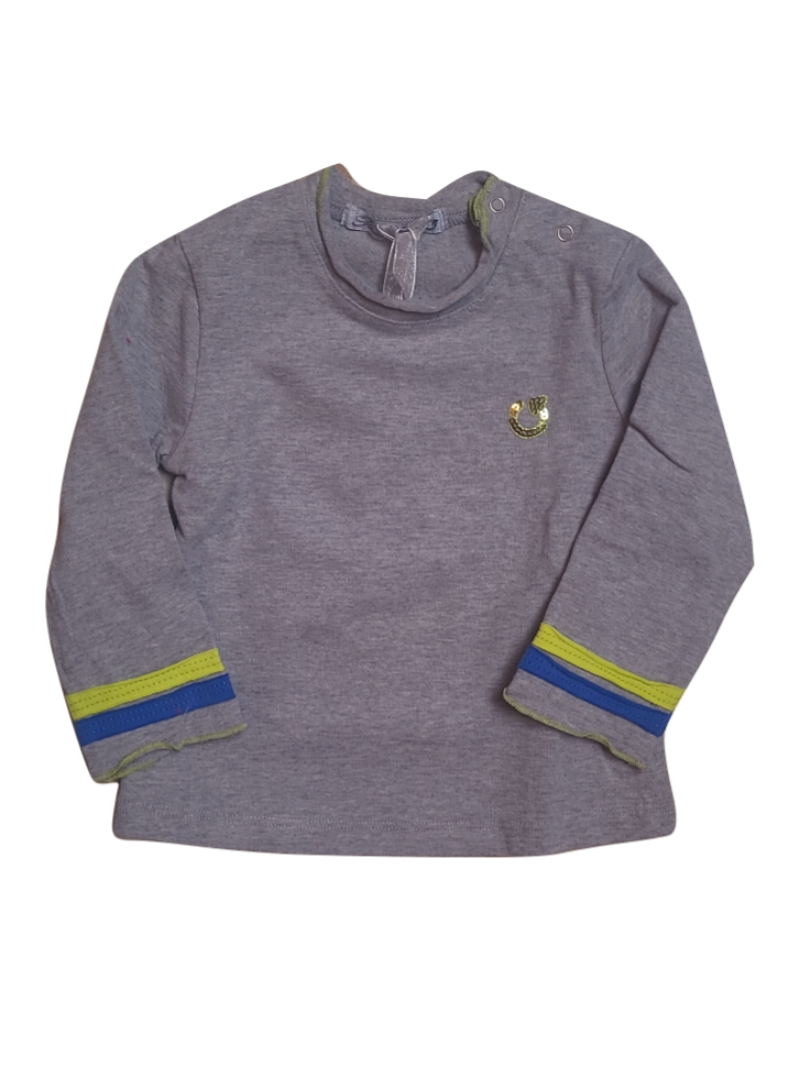 T-Shirt L/M Gymp Grijs