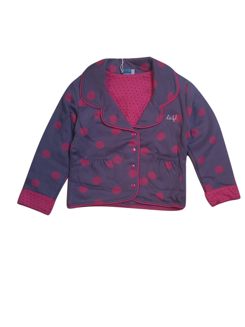 Blazer Dots Lief Grijs/Roos