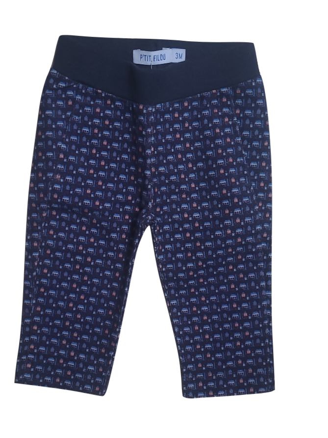 Joggingbroek P&#39;tit Filou Blauw Bedrukt