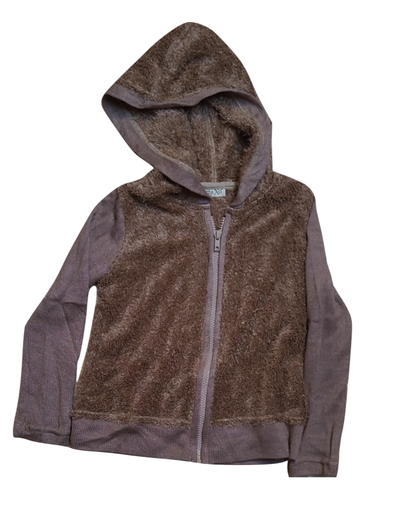 Gilet/Kap Fluffy Staxo Bruin