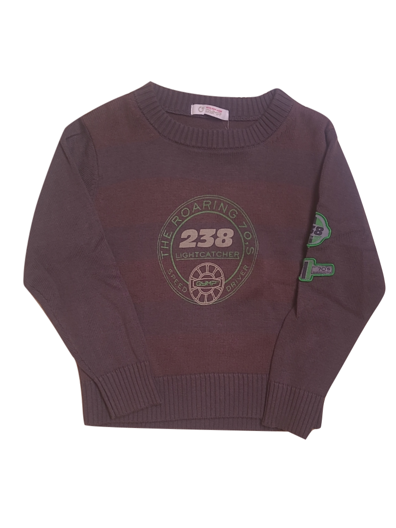 Pull Tricot &quot;Lightcatcher&quot; Gymp Bruin