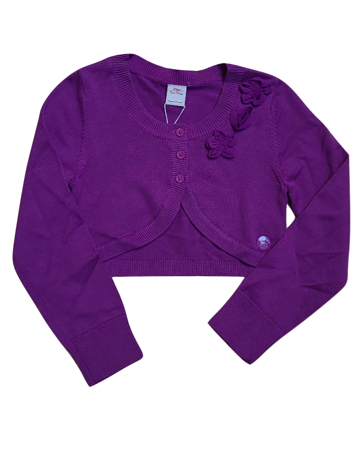 Bolero &quot;Bloemen&quot; S-Oliver Paars