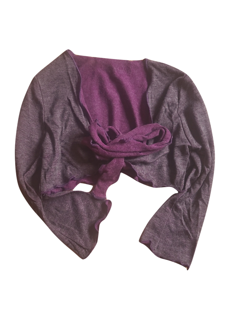 Bolero Gymp Grijs/Paars