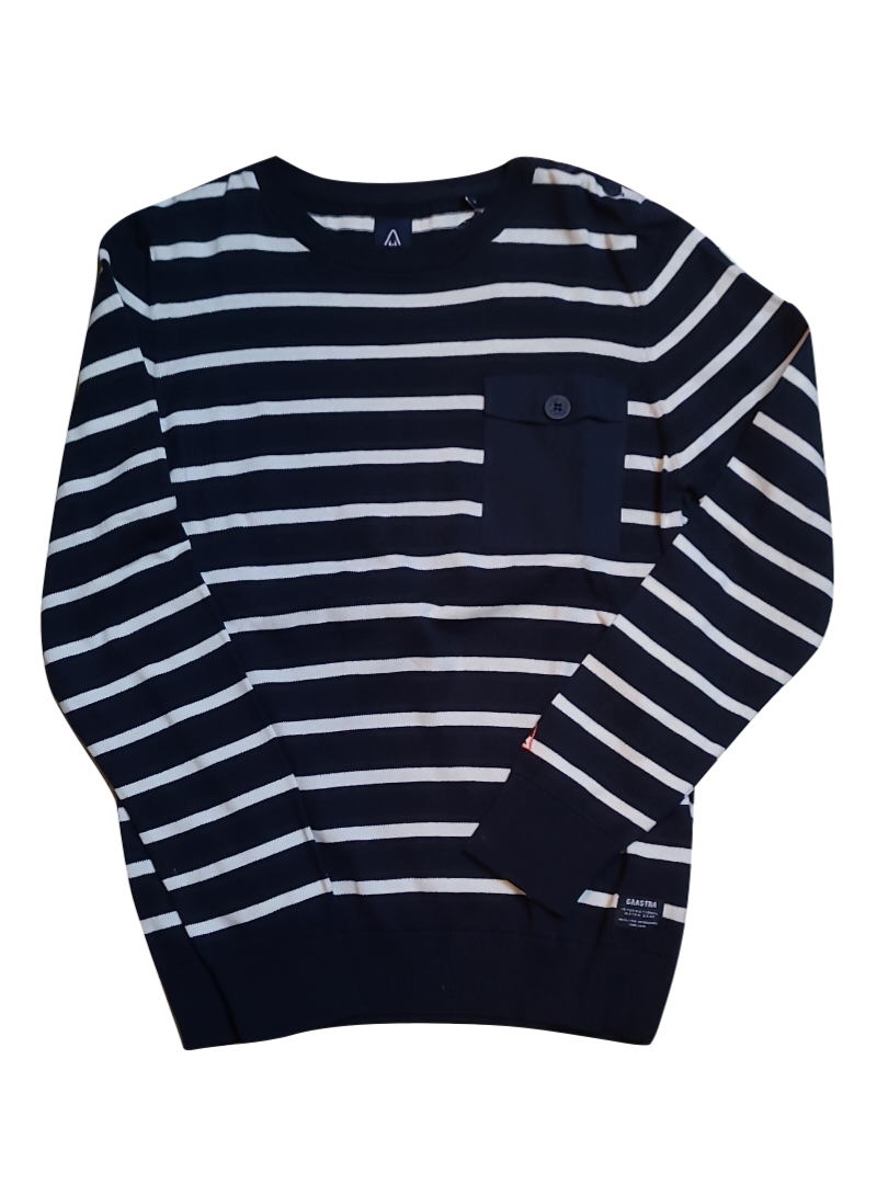Pull Tricot Gaastra Blauw Gestreept