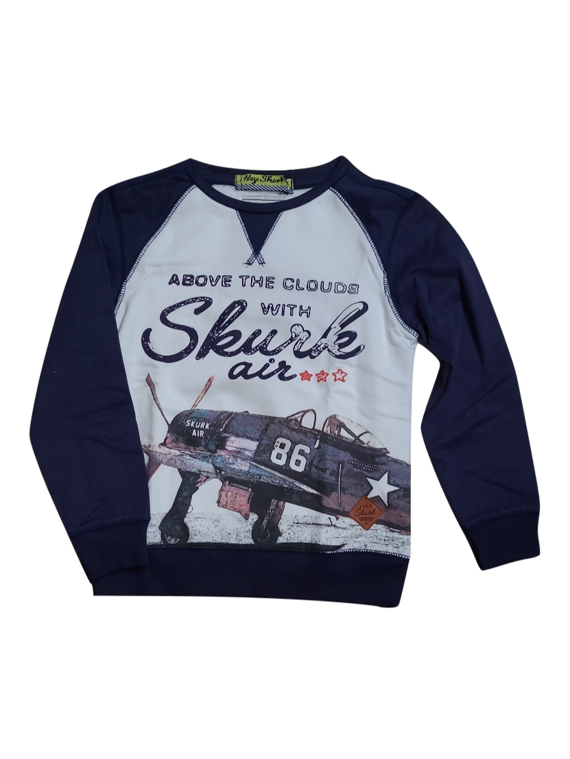Sweater &quot;Above The Clouds&quot; Skurk Marine