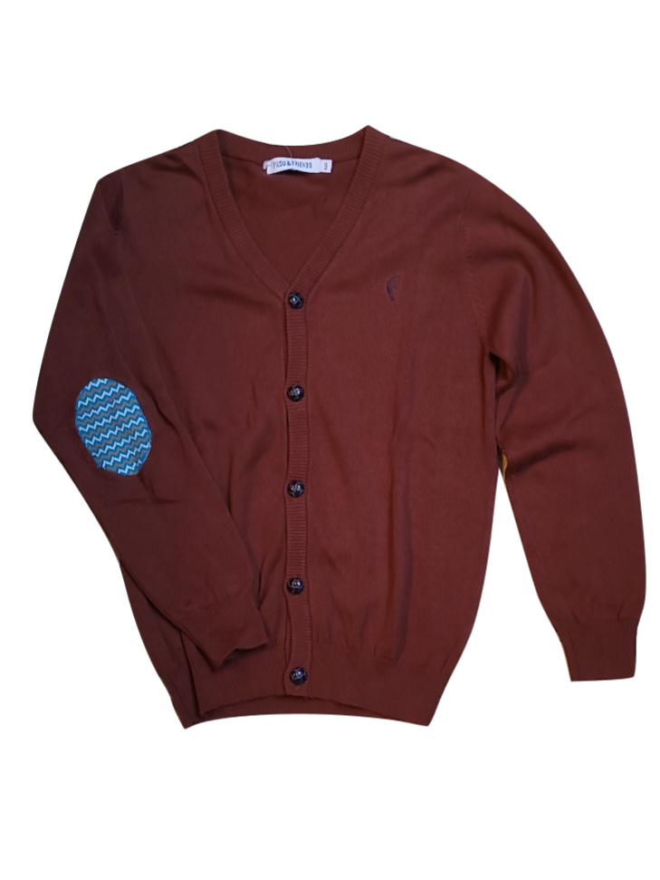 Gilet Tricot Filou &amp; Friends Bruin