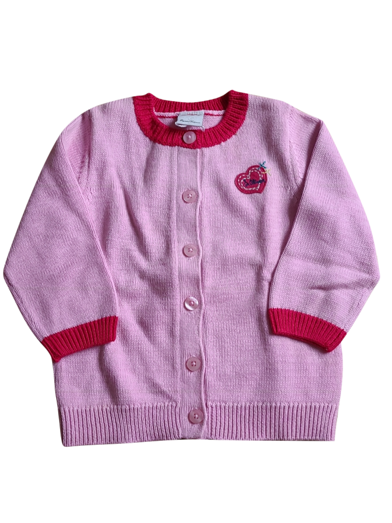 Gilet Tricot Roze
