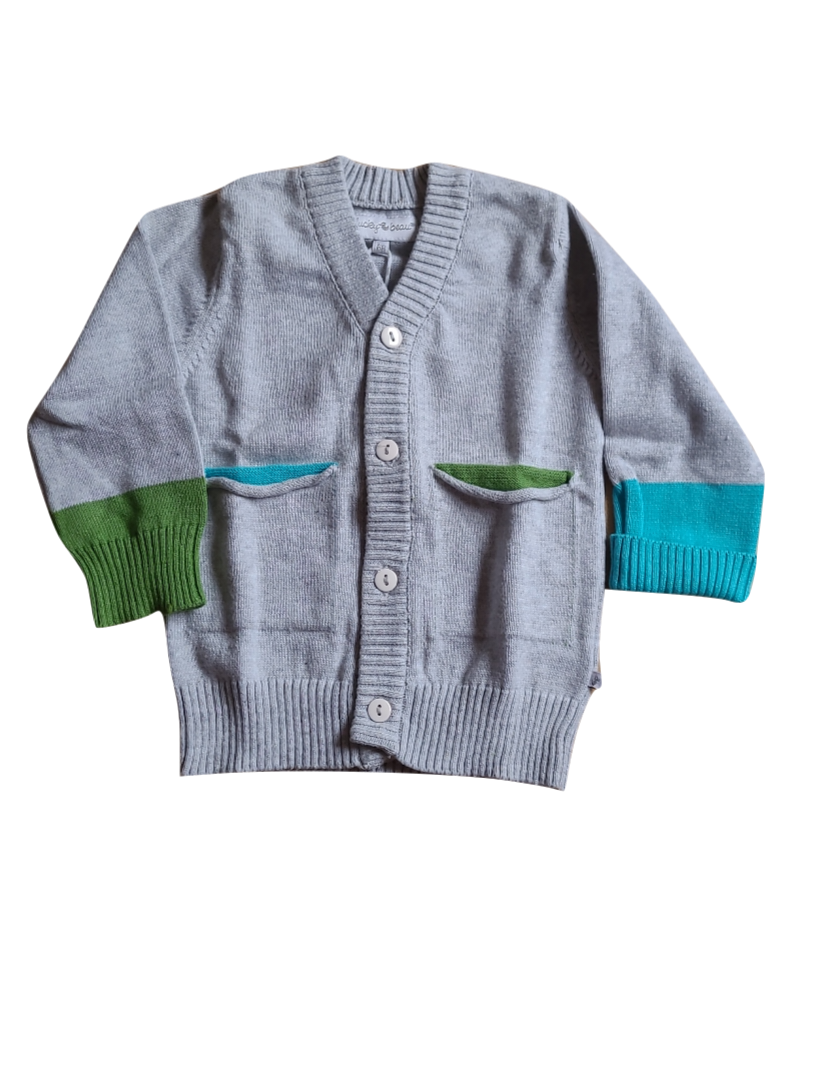 Gilet Tricot Ducky Beau Grijs
