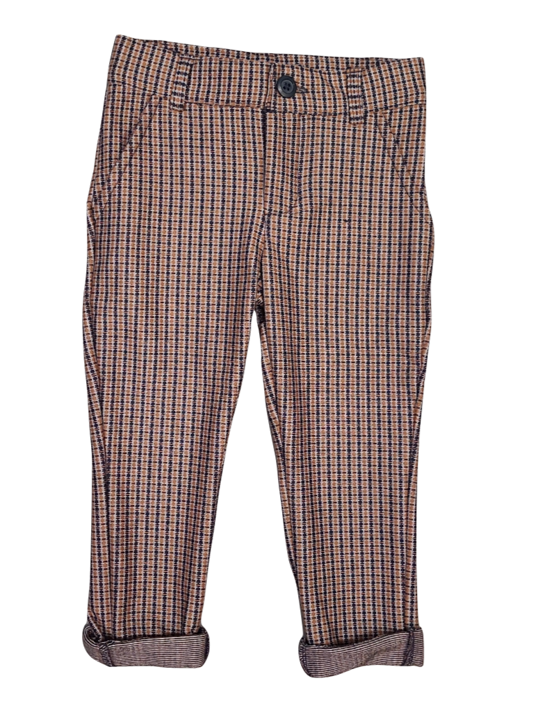 Broek Someone Bruin Geruit