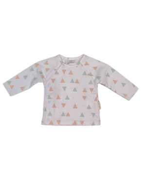 T-shirt L/M Petit Oh! Wit Bedrukt