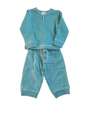Pyjama L/M Koeka Groen