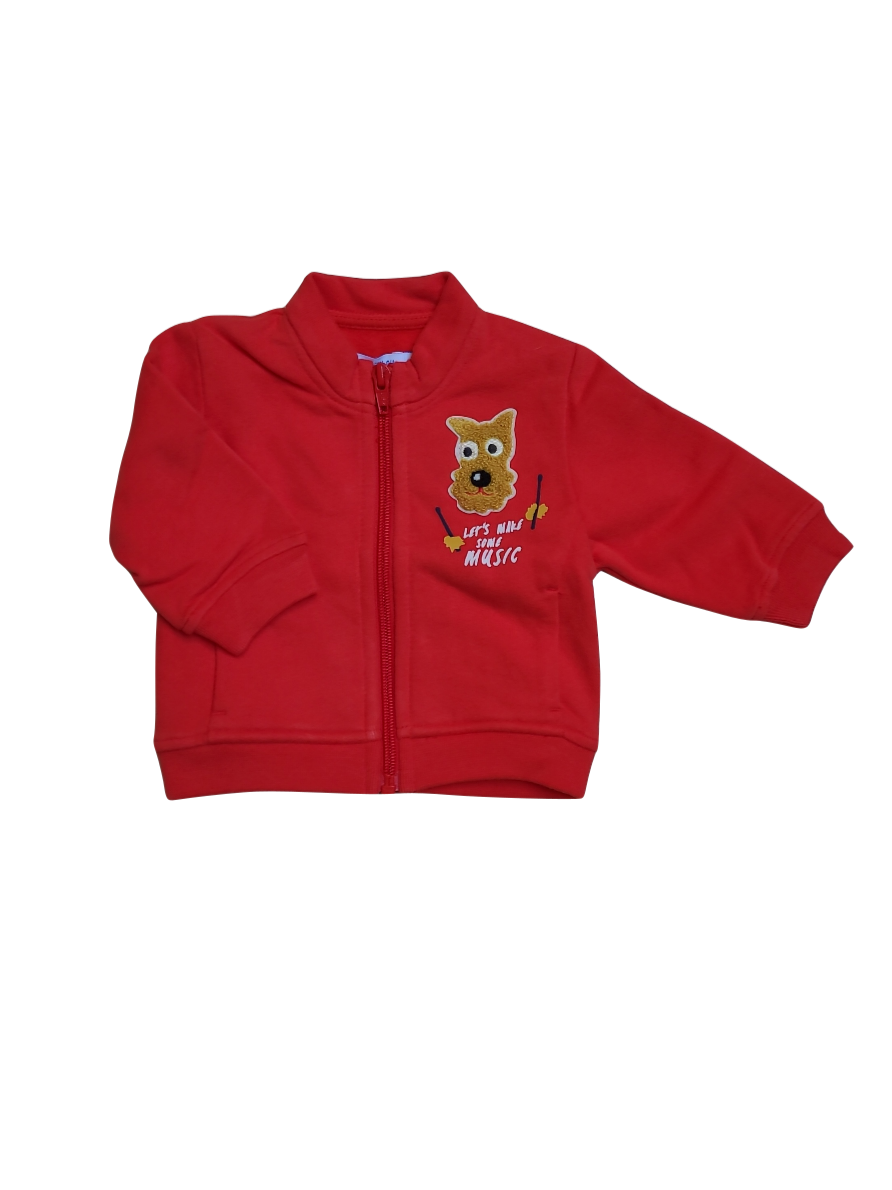 Gilet P&#39;tit Filou Rood