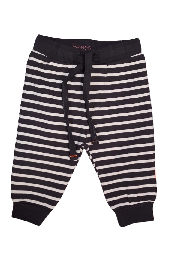 Broek Gestreept Bess Antraciet